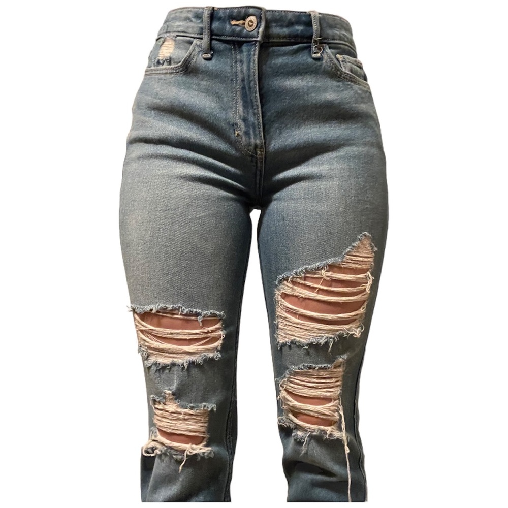 high rise super skinny ‘vintage stretch’ jeans